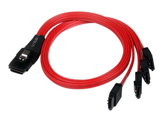 STARTECH.COM - StarTech 50cm SFF-8087 to 4x SATA - Internal Mini SAS to SATA Reverse Cable - internal Mini SAS to SATA (SAS8087S4R50) - SATA / SAS cable - 50 cm