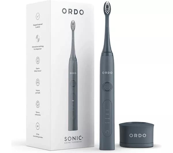 ORDO Sonic+ Electric Toothbrush - Charcoal Grey