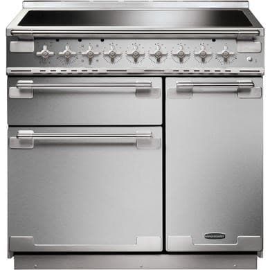Rangemaster ELS90EISS Elise 90cm Electric Range Cooker with Induction Hob - Stainless Steel