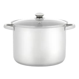 Essentials Glass Lid Stockpot 26cm