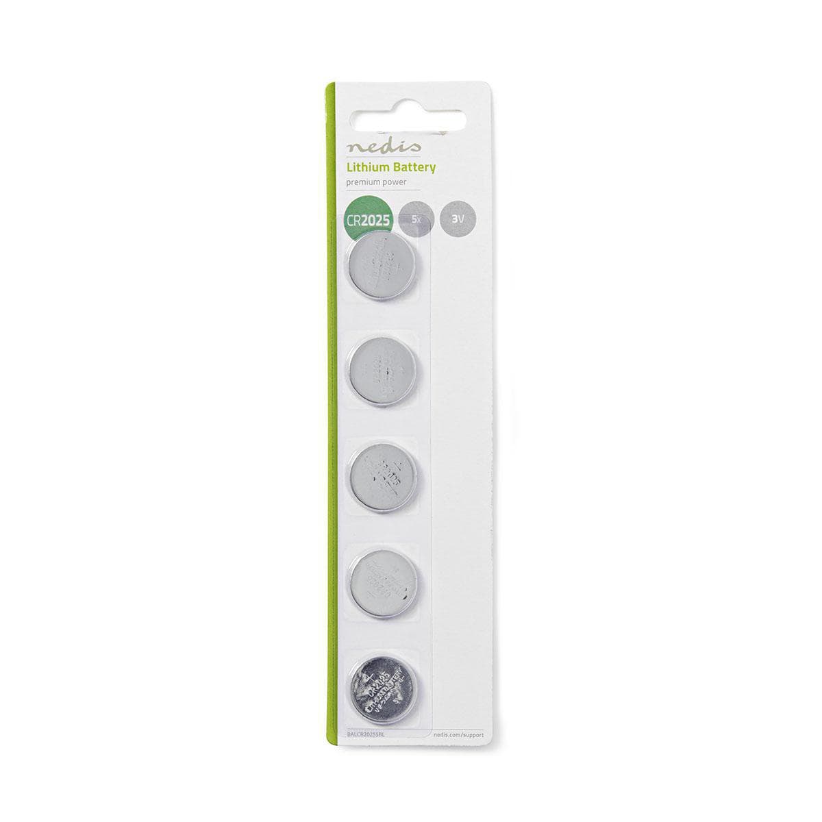 PLATINET Cr2025 Lithium Battery 5 Pack...