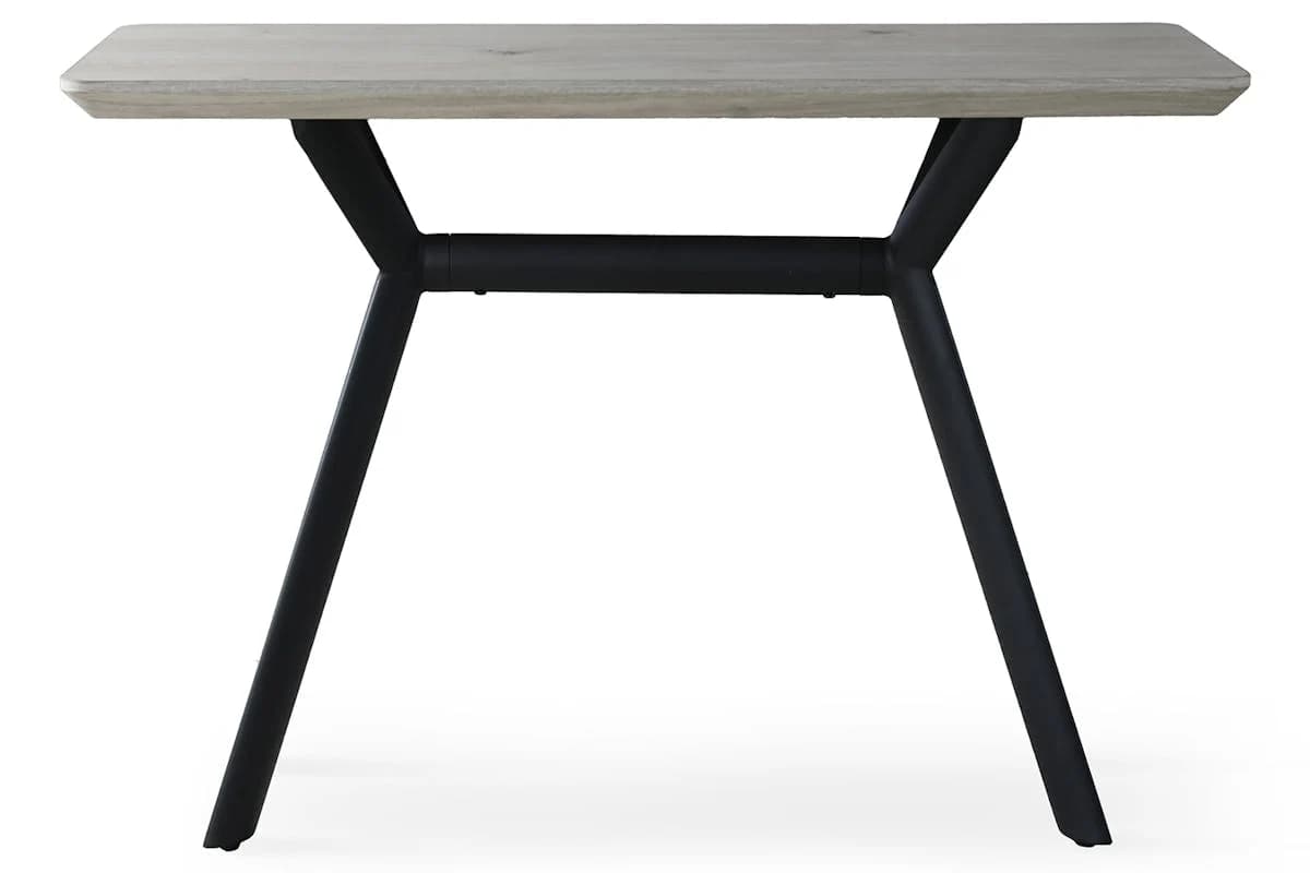Rimini Console Table | Oak/Dark Grey