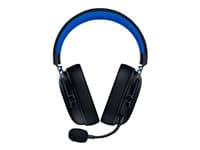 Razer - BlackShark V3 X HyperSpeed - For PlayStation - headset - 7.1 channel - full size - Bluetooth / 2.4 GHz radio frequency - wired, wireless - USB-A, USB-C - 3.5 mm jack - black