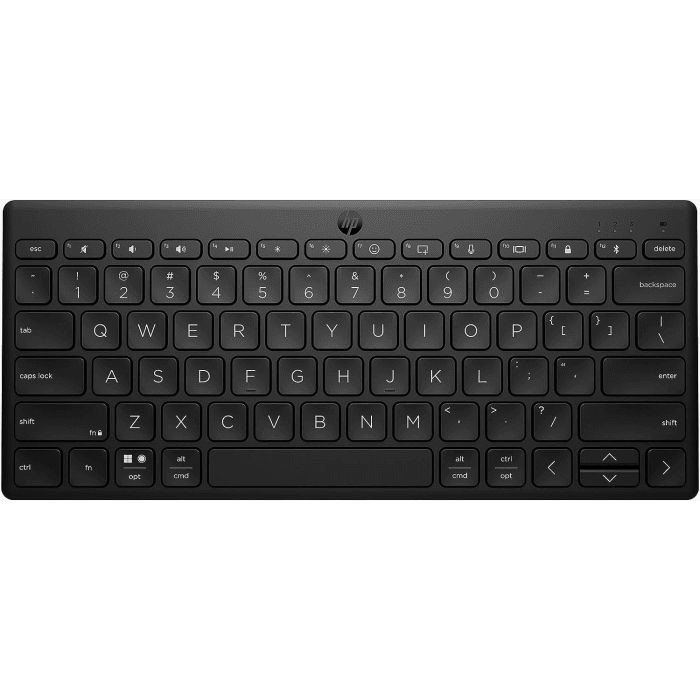 HP 350 692S8AA, Compact Bluetooth Keyboard, Black