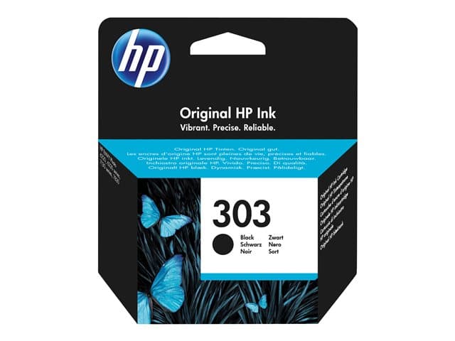 HP - 303 - black - original - ink cartridge