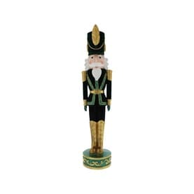 Flocked Nutcracker 43cm