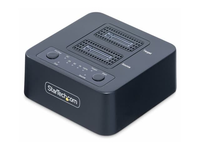 STARTECH.COM - StarTech 1:1 Standalone M.2 NVMe Drive Duplicator and Dock - Solid state / hard drive duplicator - 2 bays (PCIe (NVMe)) - TAA Compliant