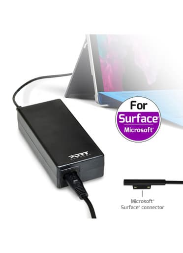 Port Designs Power Supply 60W for Microsoft Surface | 900102-UK