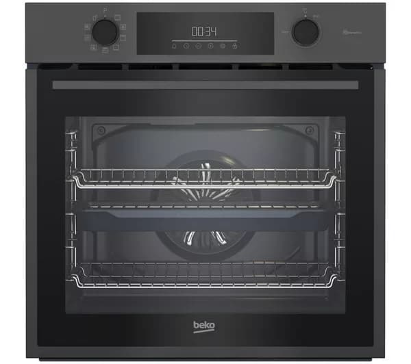 BEKO AeroPerfect BBIE12501WAP Electric Pyrolytic Single Smart Oven - Anthracite