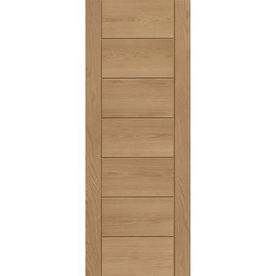 Internal Oak FD30 Fire Door - Pre-Finished - 2032 x 813 x 44mm - Palermo Essential - XL Joinery