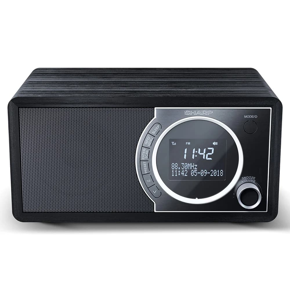 Sharp DAB+/FM Bluetooth Digital Radio - Black | SDR-450B