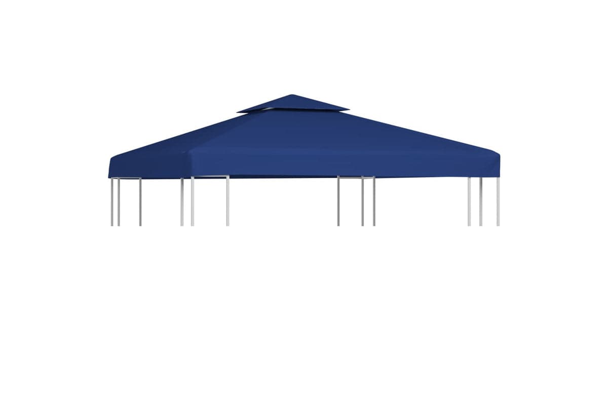 Vidaxl Gazebo Cover Canopy Replacement Dark Blue 3 X 3 M