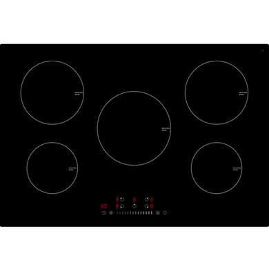 Refurbished electriQ eiQ77IND 77cm 5 Zone Induction Hob Black