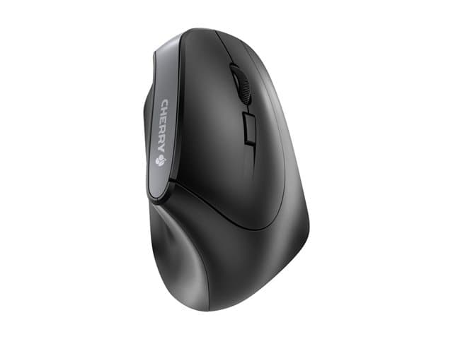 Cherry - MW 4500 - vertical mouse - 2.4 GHz - black