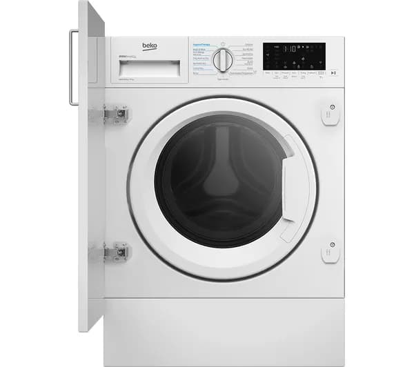 BEKO Pro RecycledTub WDIK754411 Integrated Bluetooth 7 kg Washer Dryer