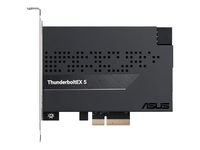 ASUSTEK - ASUS ThunderboltEX 5 - Thunderbolt adapter - PCIe 4.0 x4 - USB-C x 2