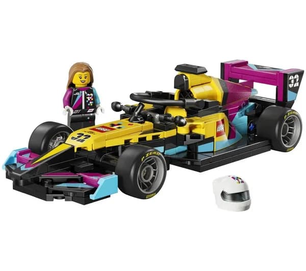 LEGO  Speed Champions 77258 F1 ACADEMY Race Car Set