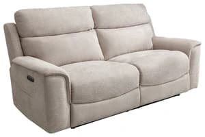 Kent 3 Seater Sofa | Power Recliner | Fabric | Mink