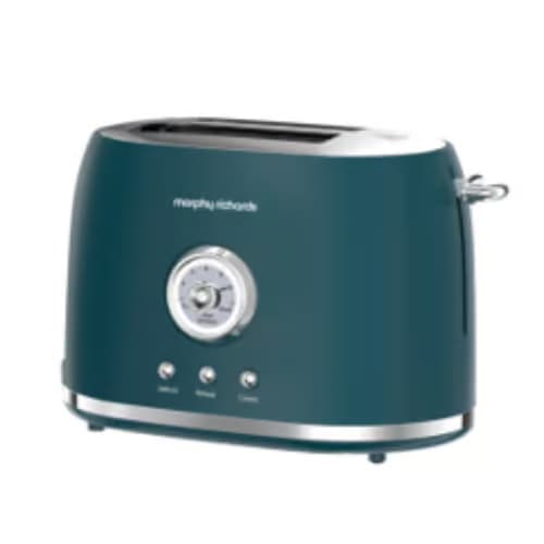 Morphy Richards Boutique 2 Slice Toaster | Teal Green | 980601