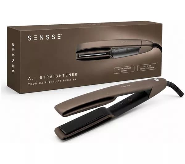 SENSSE SNSEAIS01 A.I Hair Straightener - Chocolate Brown