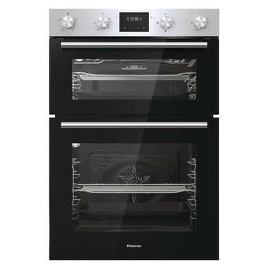 Hisense BID95211XUK Built-In Electric Double Oven - Stainless Steel