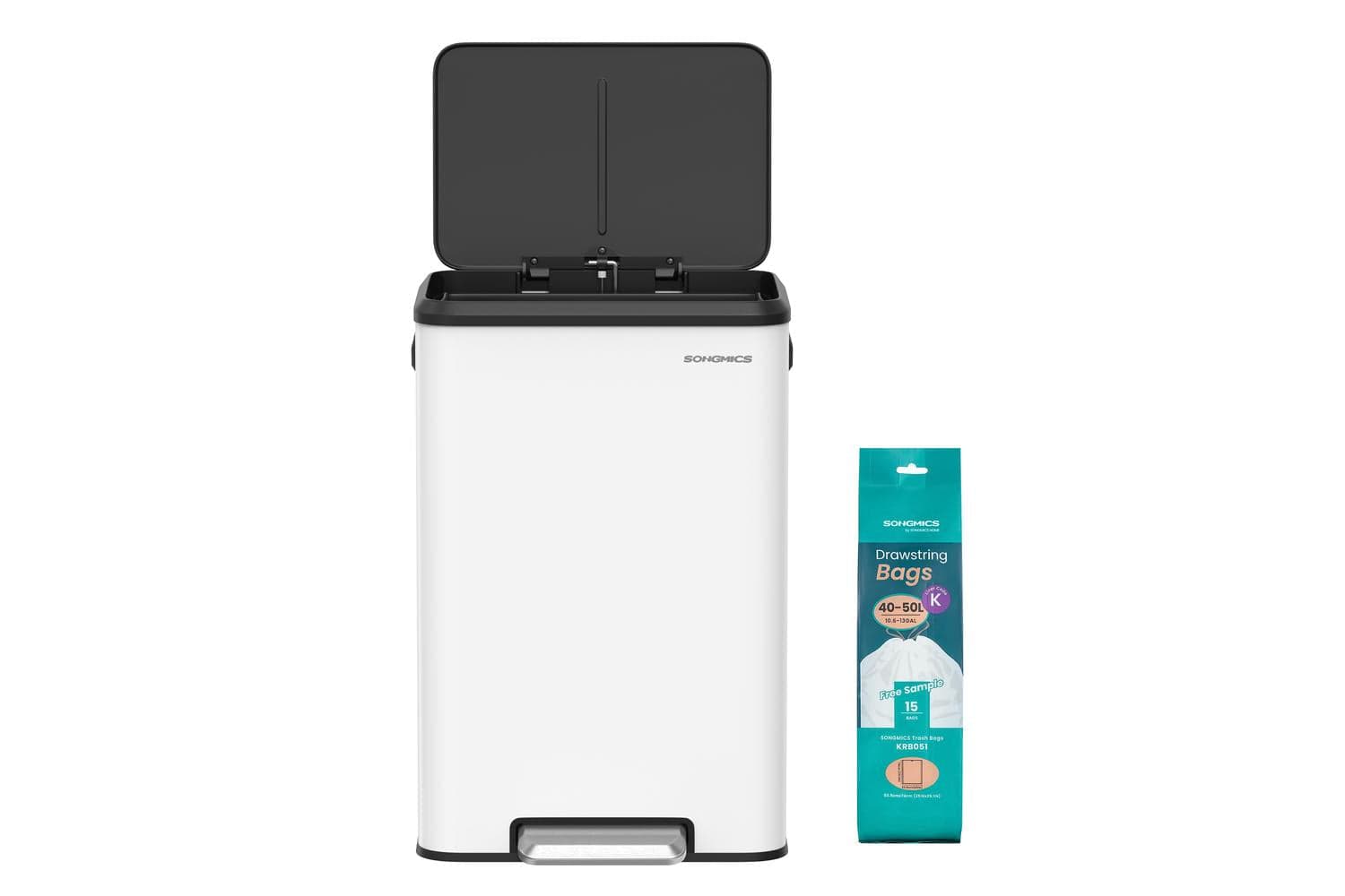 Songmics Trash Can Pedal Bin