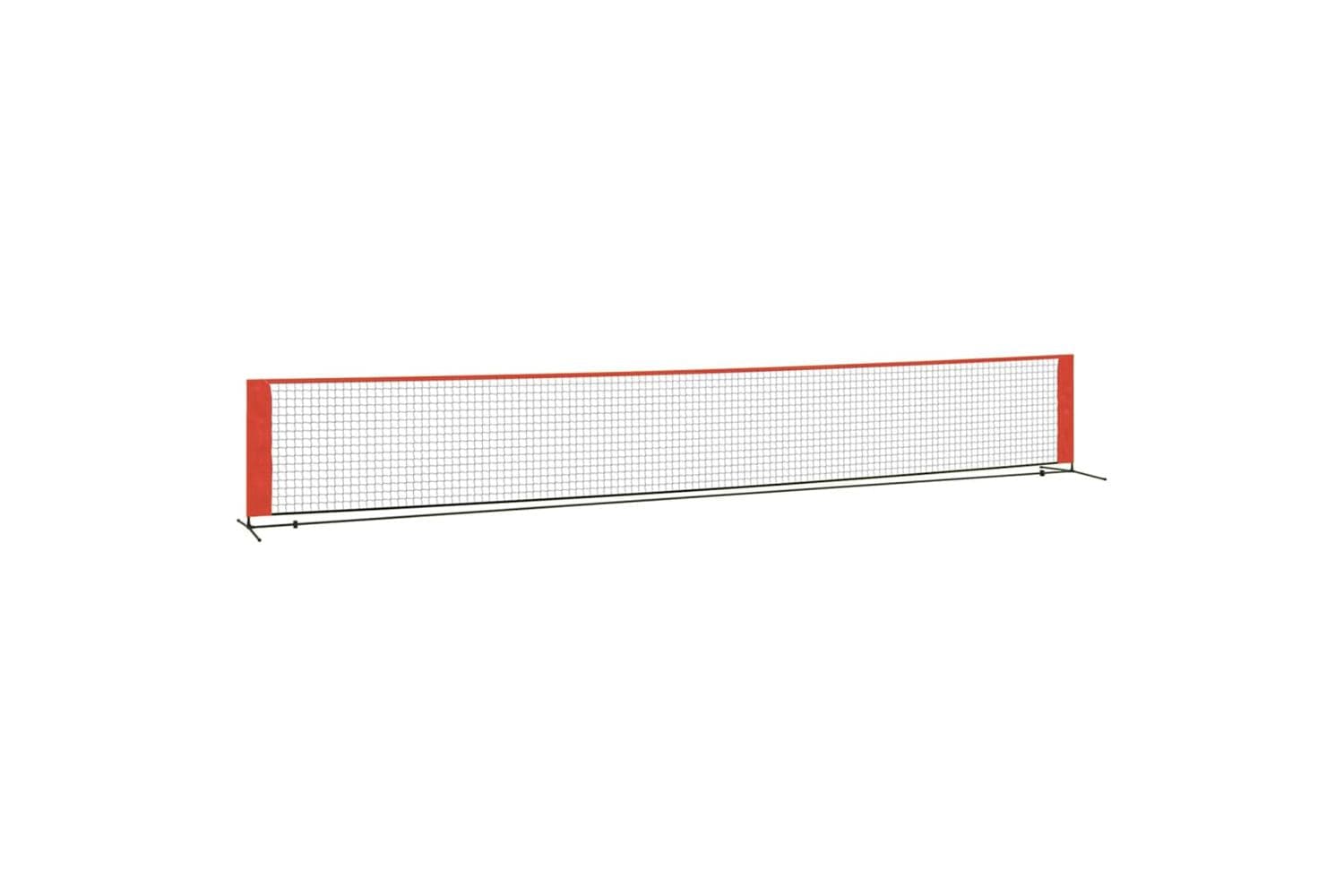 vidaXL 93759 Tennis Net Black And Red 600x100x87cm Polyester