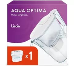 AQUA OPTIMA Liscia Water Filter Jug & Evolve+ Filter Bundle