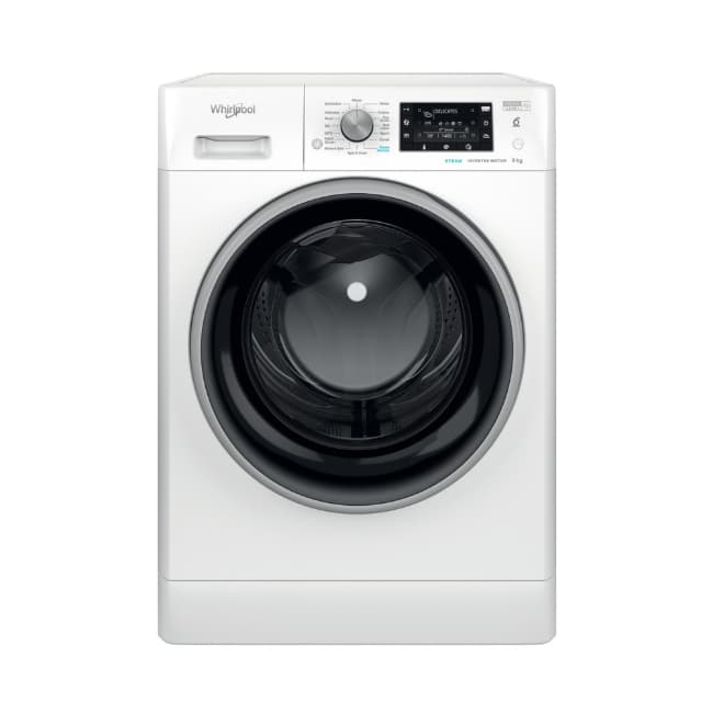 Whirlpool 6TH SENSE Washing Machine 9kg 1400sp - White | FFD9489BSVUK