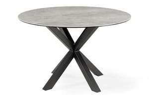 Harlie Round Dining Table | Grey