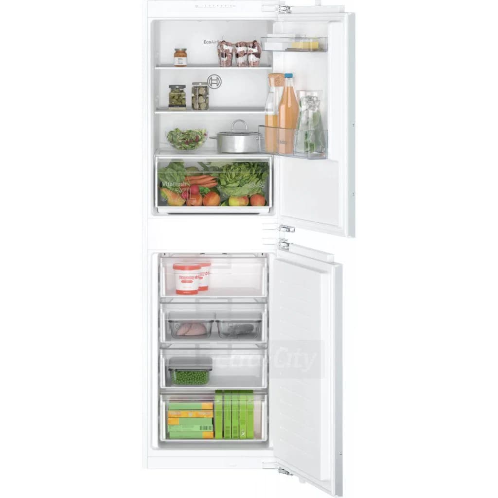 Bosch Series 2 54cm Built-In Fridge Freezer | White