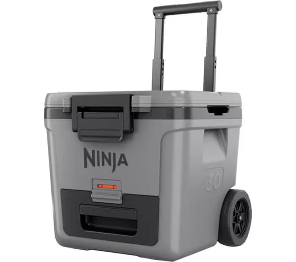 NINJA FB230UKGY FrostVault 28L Wheeled Cooler with Dry Zone - Grey
