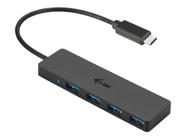 I-TEC - USB-C Slim Passive Hub - hub - 4 ports