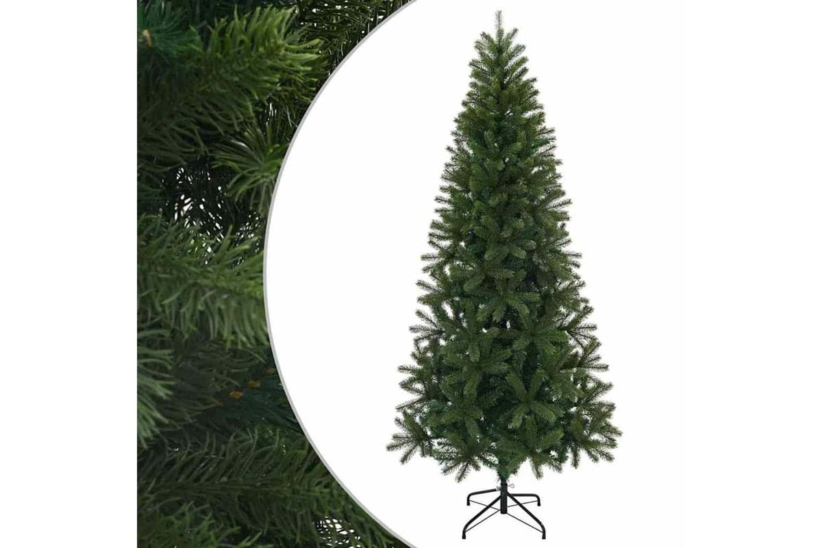 Vidaxl Artificial Christmas Tree Green 240 Cm Pvc Pe And Steel