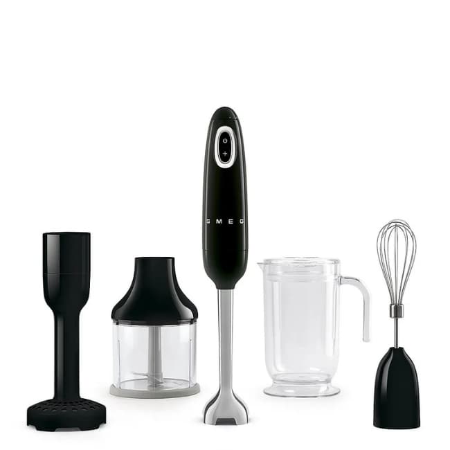 Smeg 50s Style Hand Blender | Black - HBF22BLUK