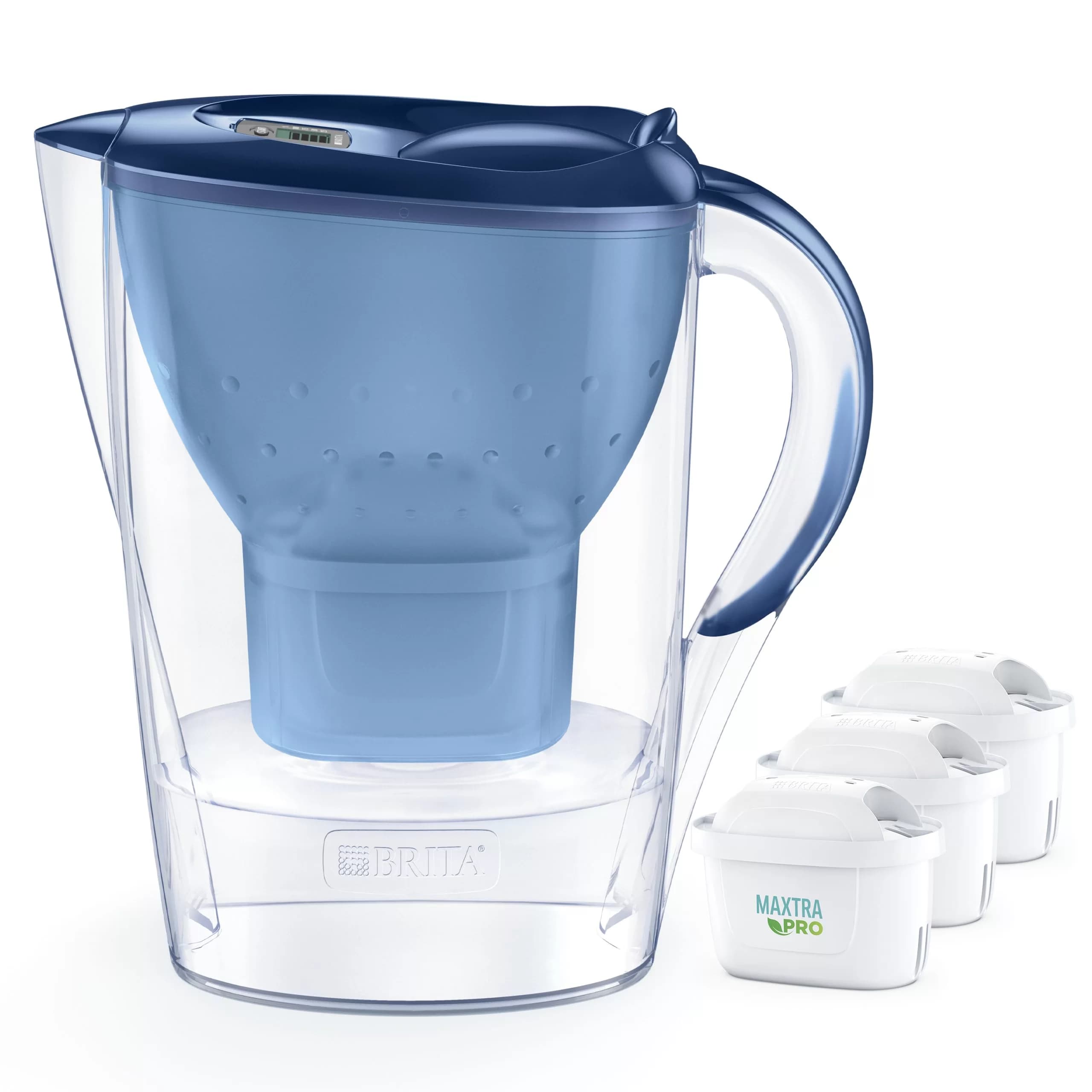 Brita 2.4L Marella Blue +3 Maxtra Pro Water Filter | S1051135