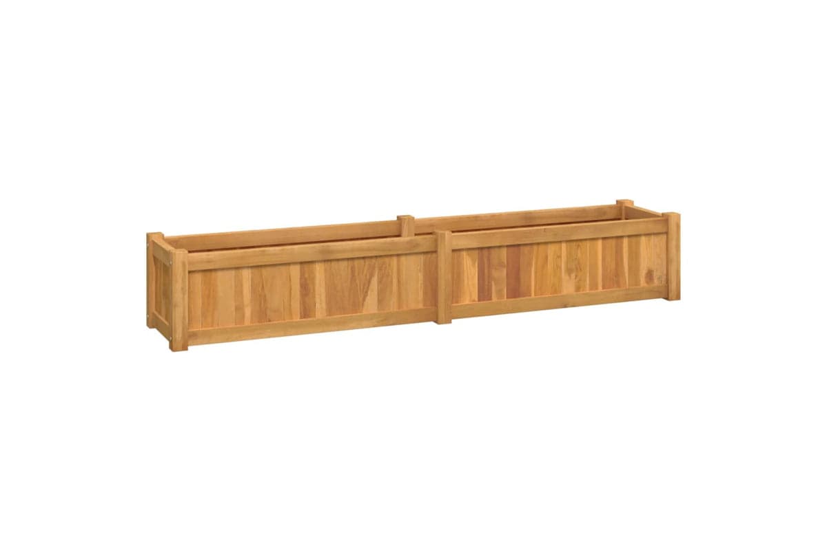 vidaXL 362659 Raised Bed 150x30x25cm Solid Wood Teak