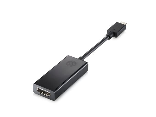 HP - external video adapter - black