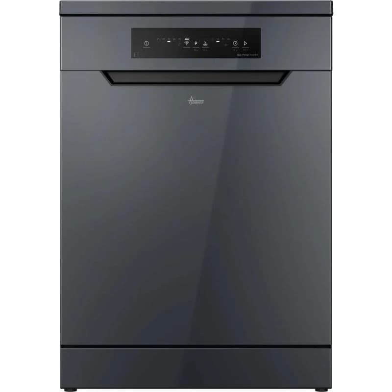 Hoover H-DISH 300 Lite 60CM Freestanding Standard Dishwasher - Anthracite | HFP 4C7E0A-80