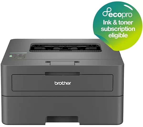 BROTHER EcoPro HLL2400DWE Monochrome Wireless Laser Printer - Black