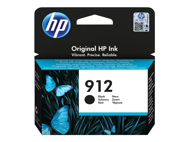 HP - 912 - black - original - ink cartridge