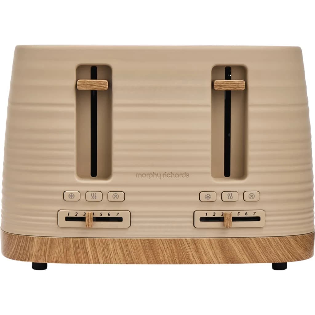 Morphy Richards Clay 4 Slice Toaster | Felspar Brown