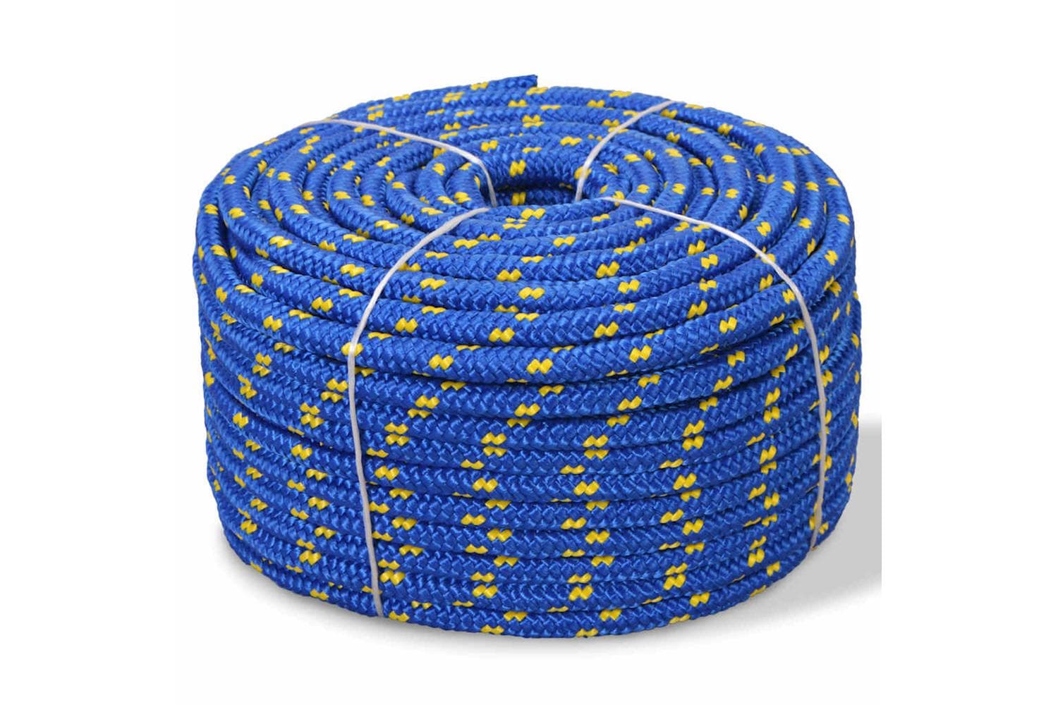 vidaXL 91296 Marine Rope Polypropylene 10mm 50 M Blue
