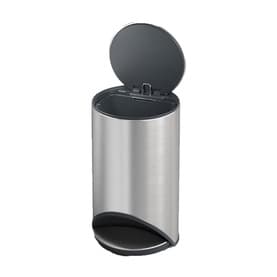 Arc™ Easy-push Stainless-steel Pedal Bin 10L