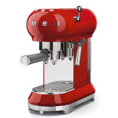 Smeg ECF01RDUK Retro Style Espresso Machine - Red