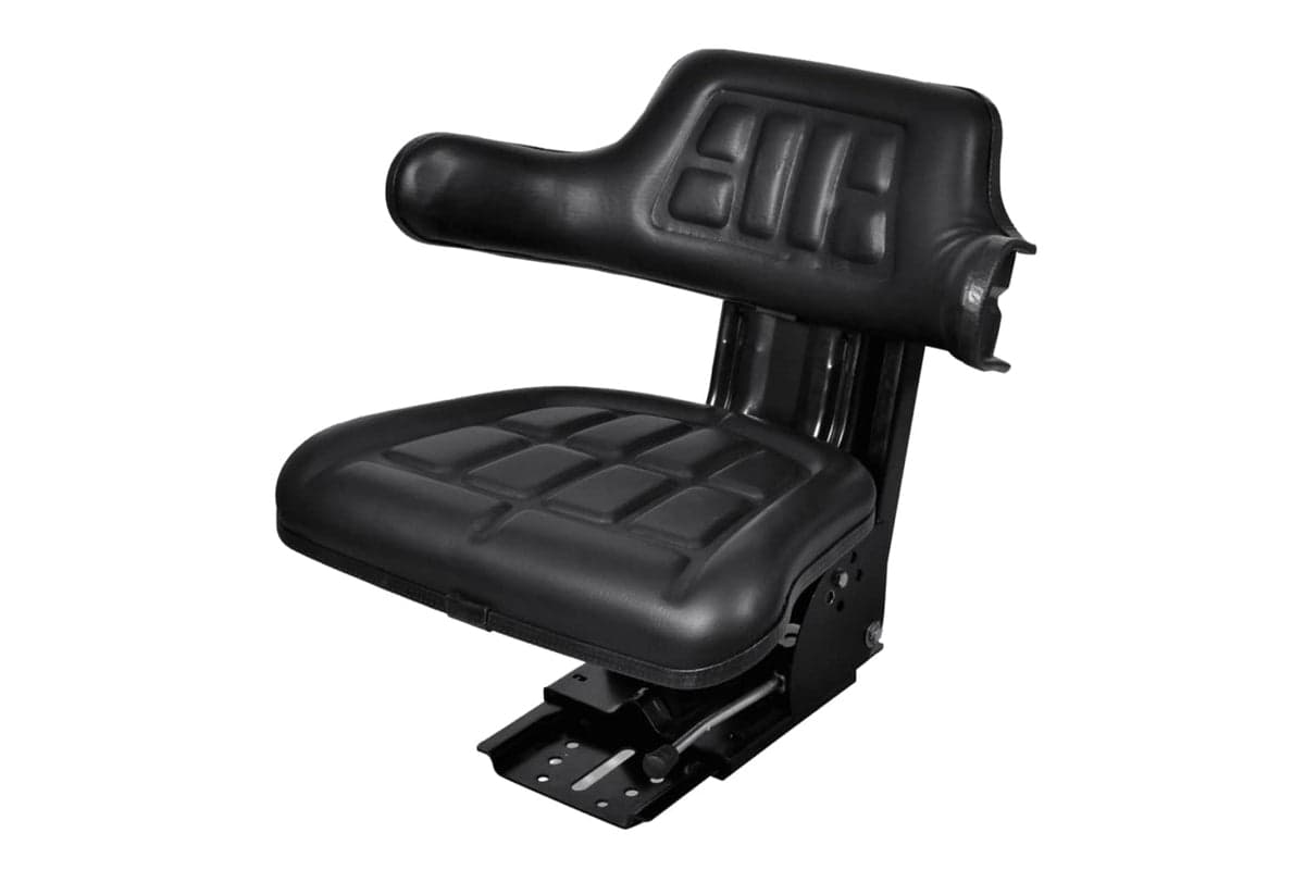 Vidaxl 210157 Tractor Seat With Suspension Black