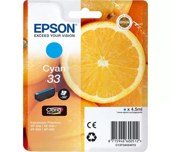 EPSON No. 33 Oranges ink