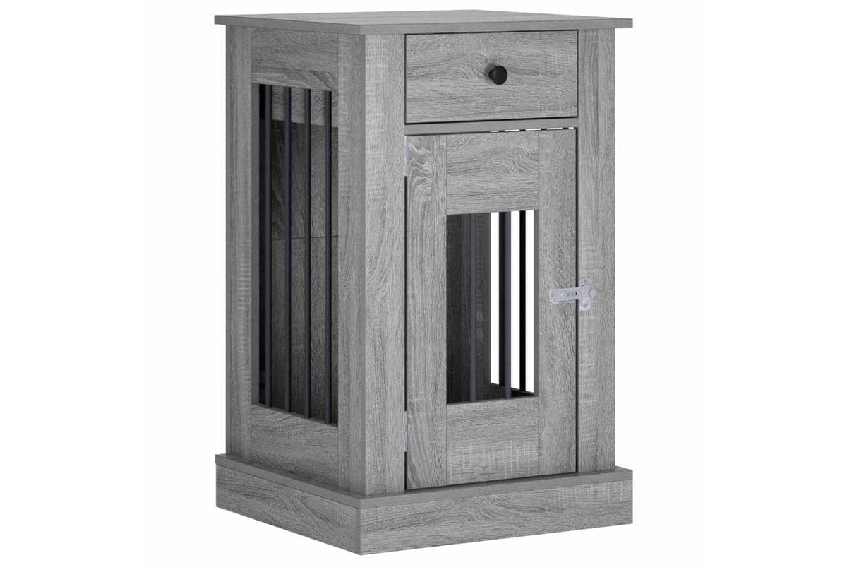 Vidaxl Dog Crate Furniture Grey Sonoma 50 X 475 X 80 Cm