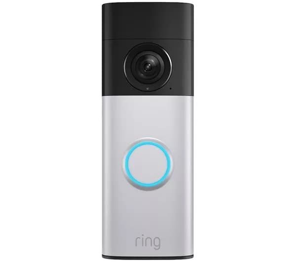 RING Battery Retinal 2K Video Doorbell Plus (Newest Gen) - Nickel Silver