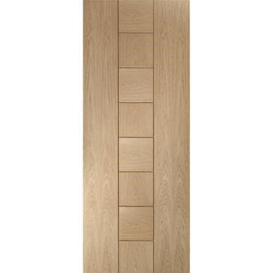 Internal Oak FD30 Fire Door - Unfinished - 2040 x 726 x 44mm - Messina - XL Joinery